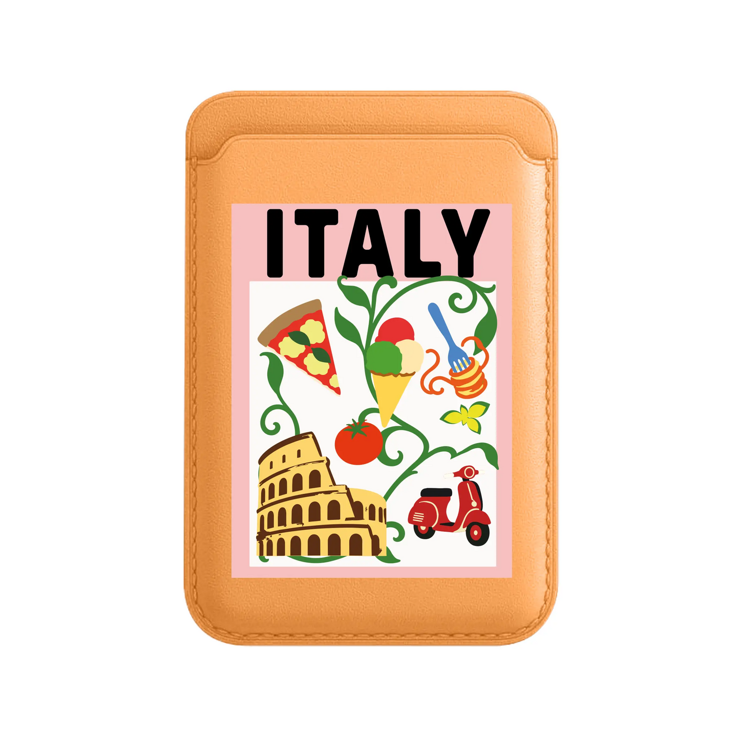 I AM ITALIAN-Leather Kartlık
