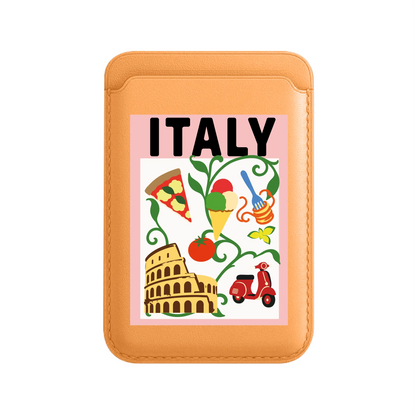 I AM ITALIAN-Leather Kartlık