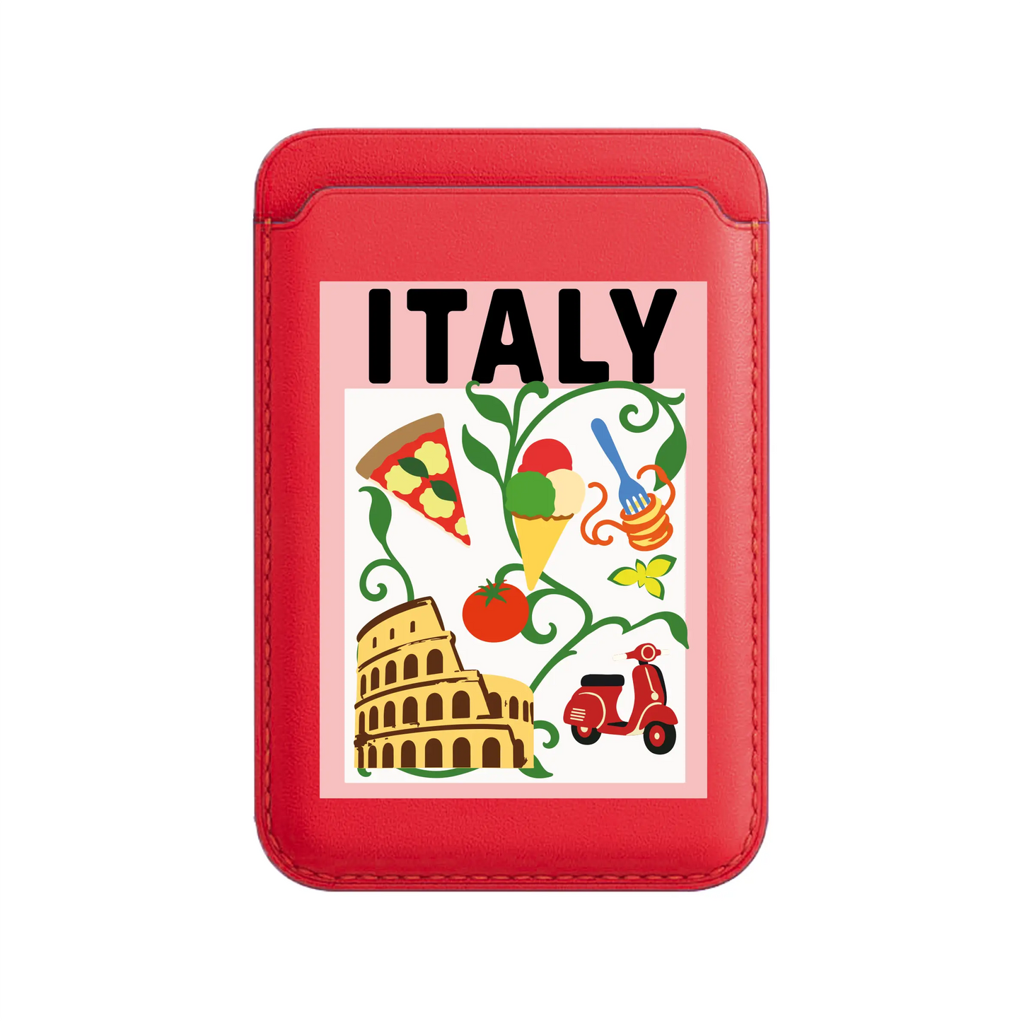 I AM ITALIAN-Leather Kartlık