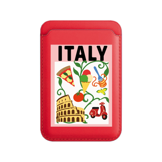 I AM ITALIAN-Leather Kartlık