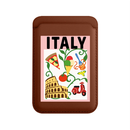 I AM ITALIAN-Leather Kartlık