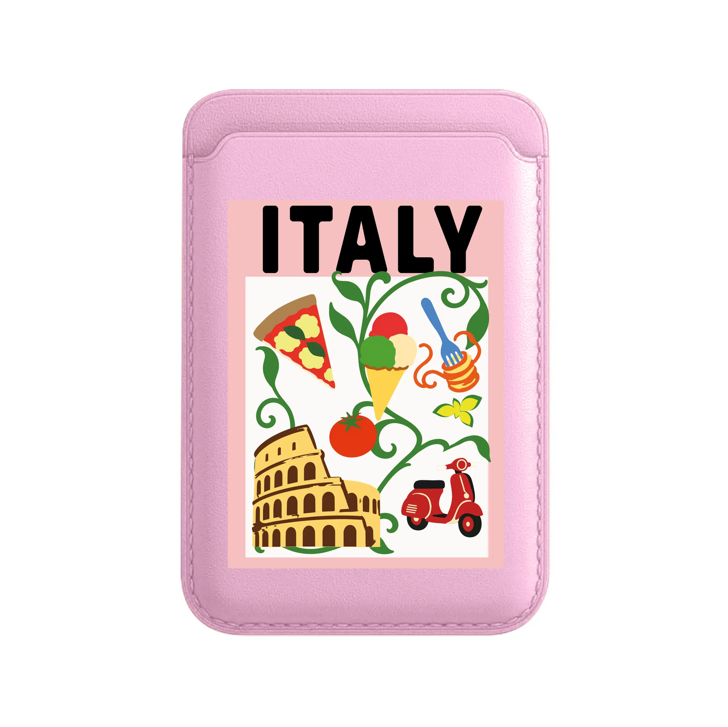 I AM ITALIAN-Leather Kartlık