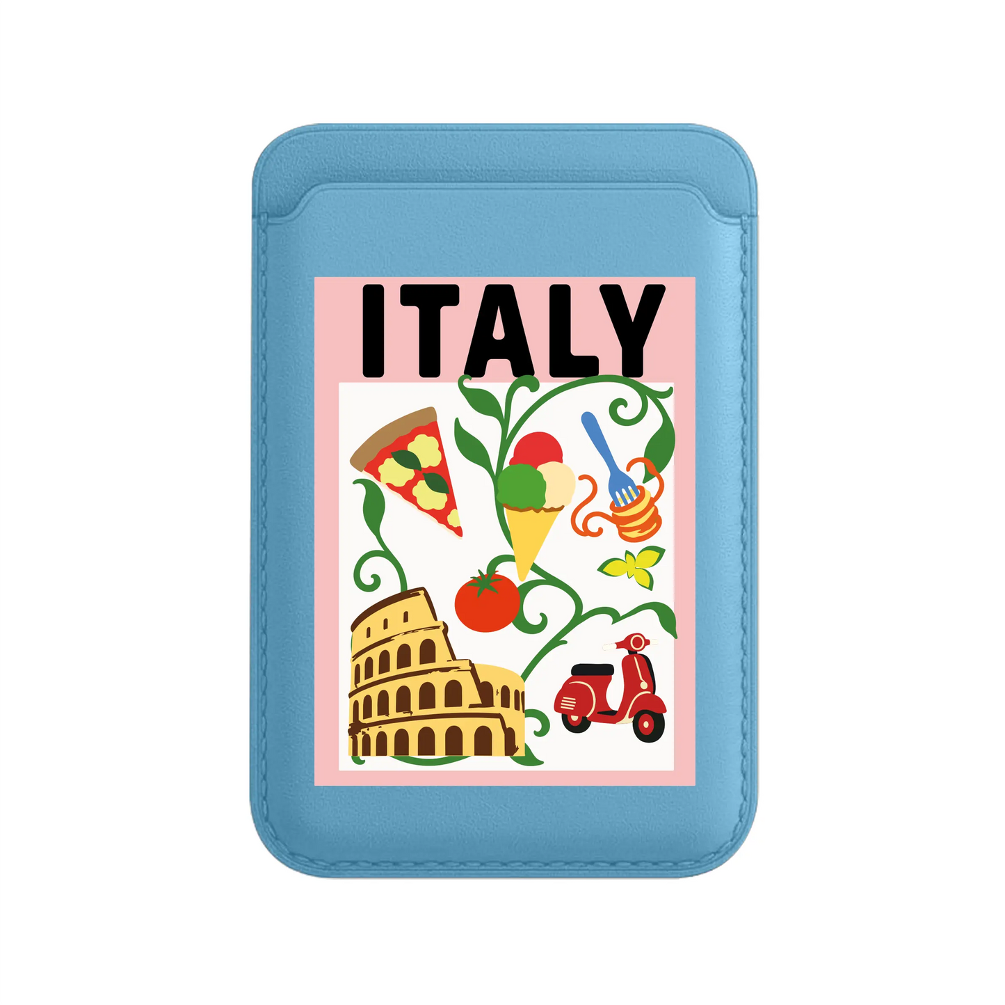 I AM ITALIAN-Leather Kartlık