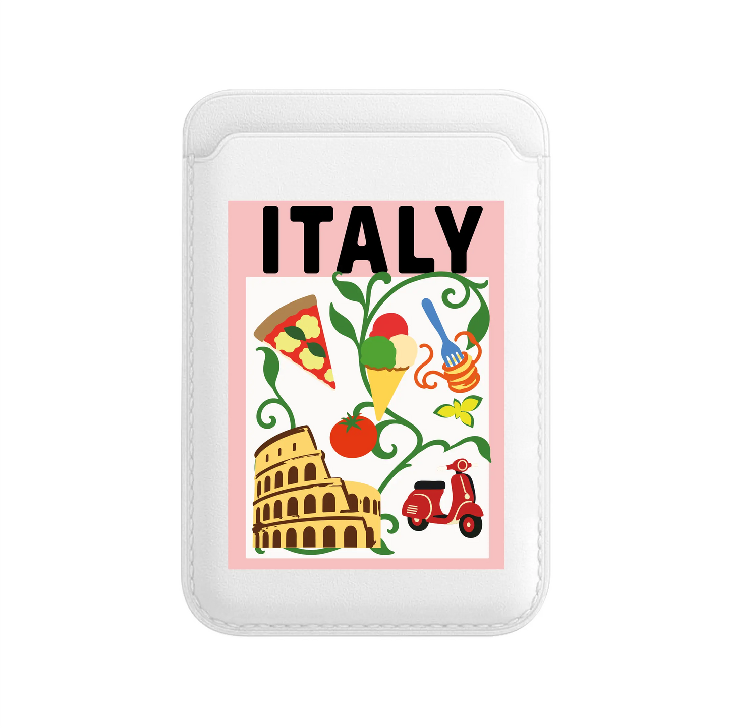 I AM ITALIAN-Leather Kartlık