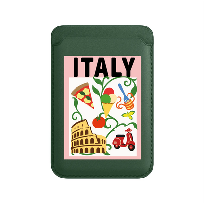 I AM ITALIAN-Leather Kartlık