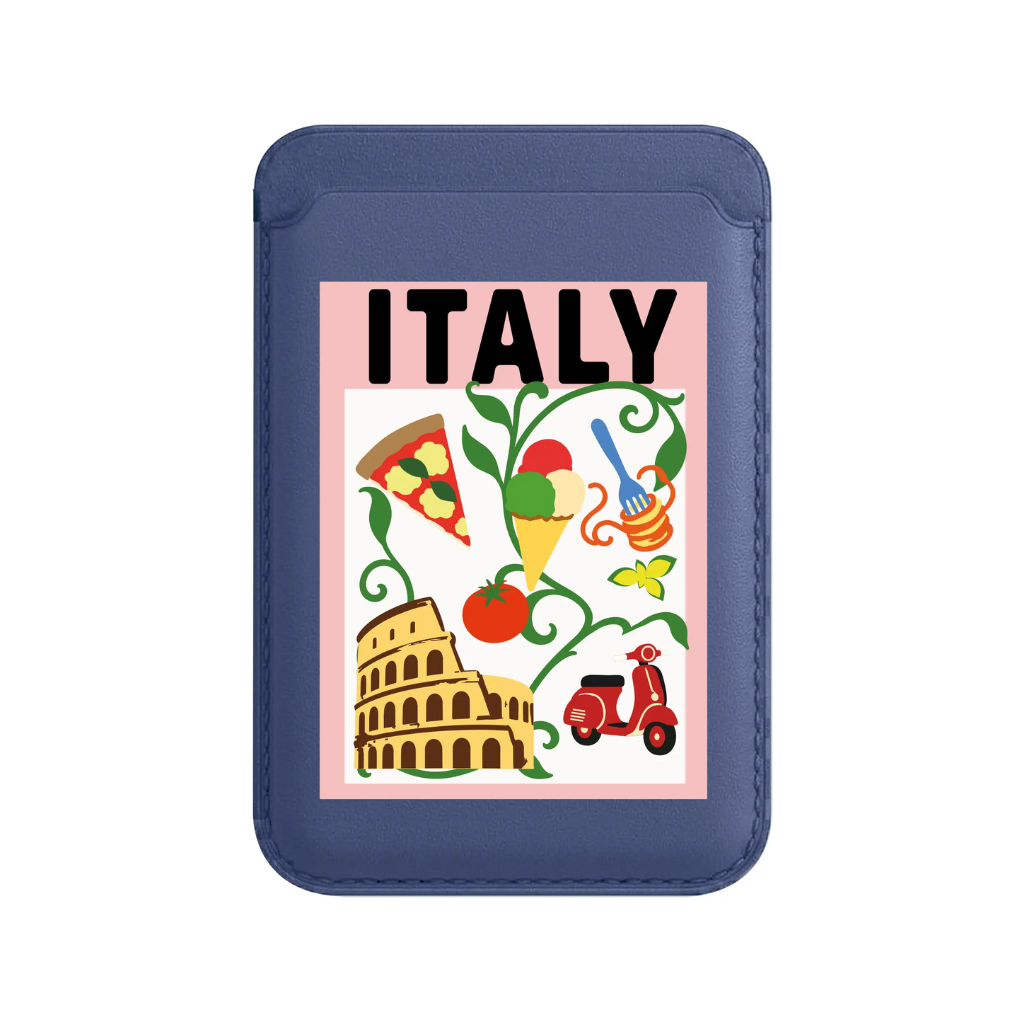 I AM ITALIAN-Leather Kartlık