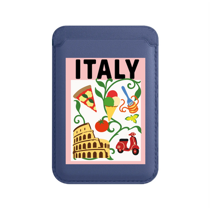 I AM ITALIAN-Leather Kartlık