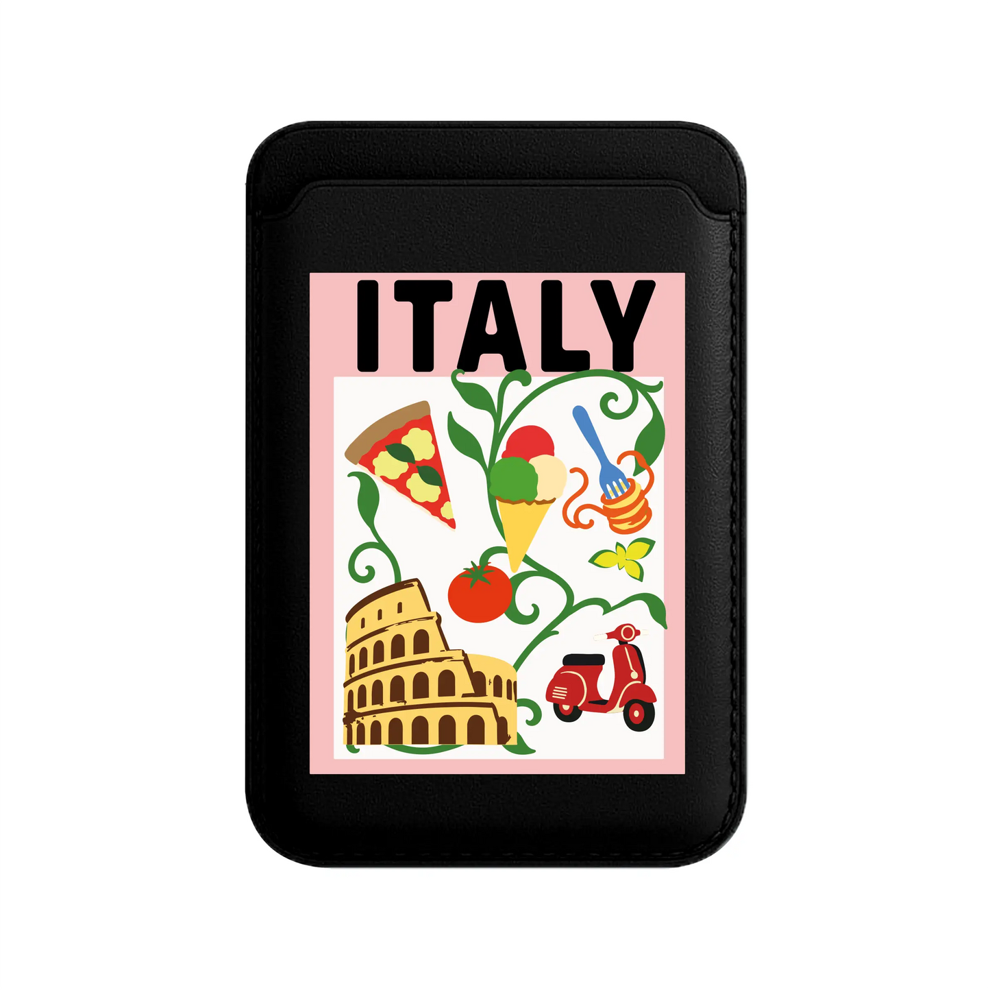 I AM ITALIAN-Leather Kartlık