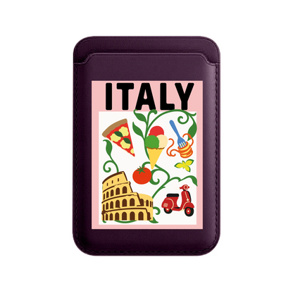 I AM ITALIAN-Leather Kartlık