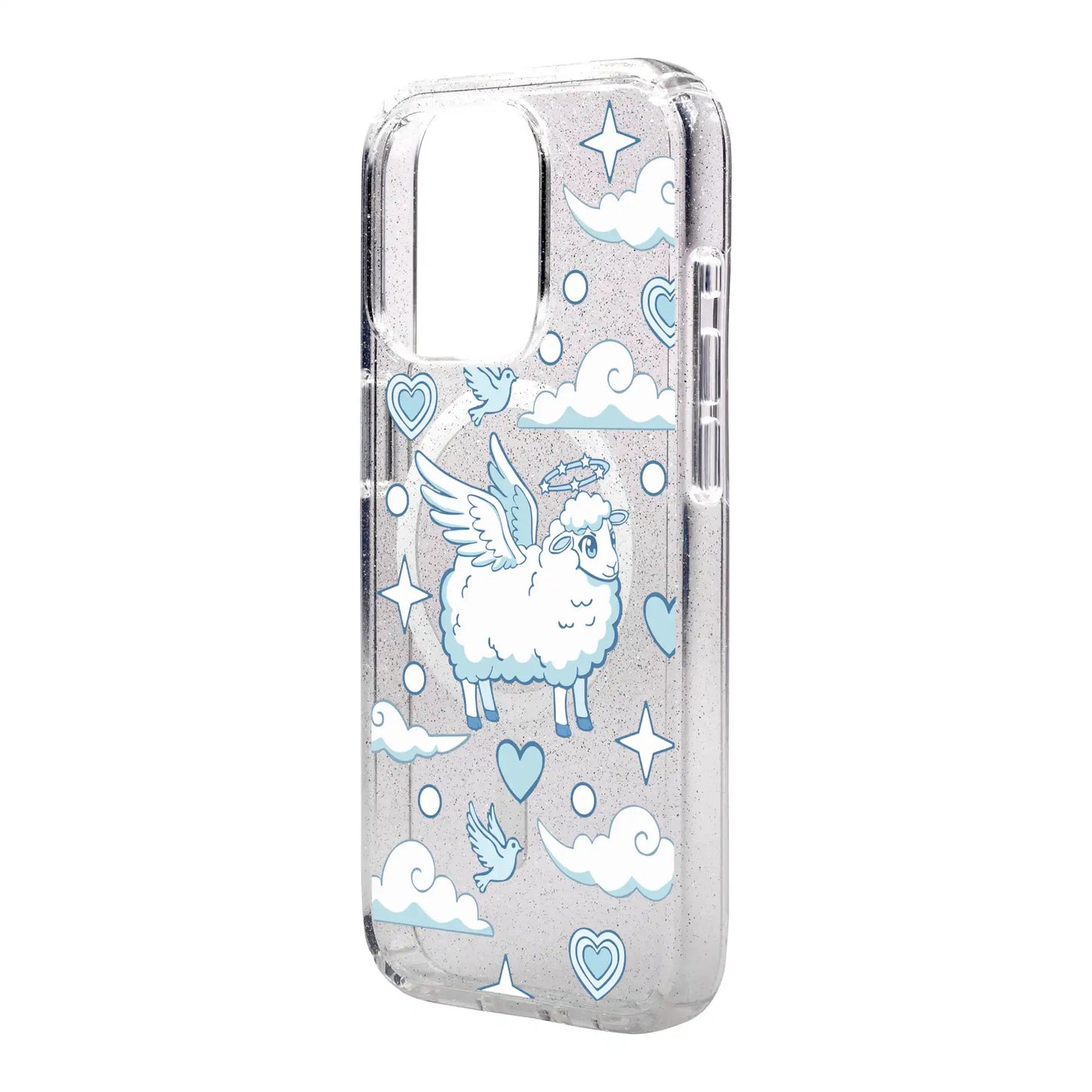 FLYING SHEEP-Shiny Kılıf MagSafe Özellikli - iPhone 15 Plus