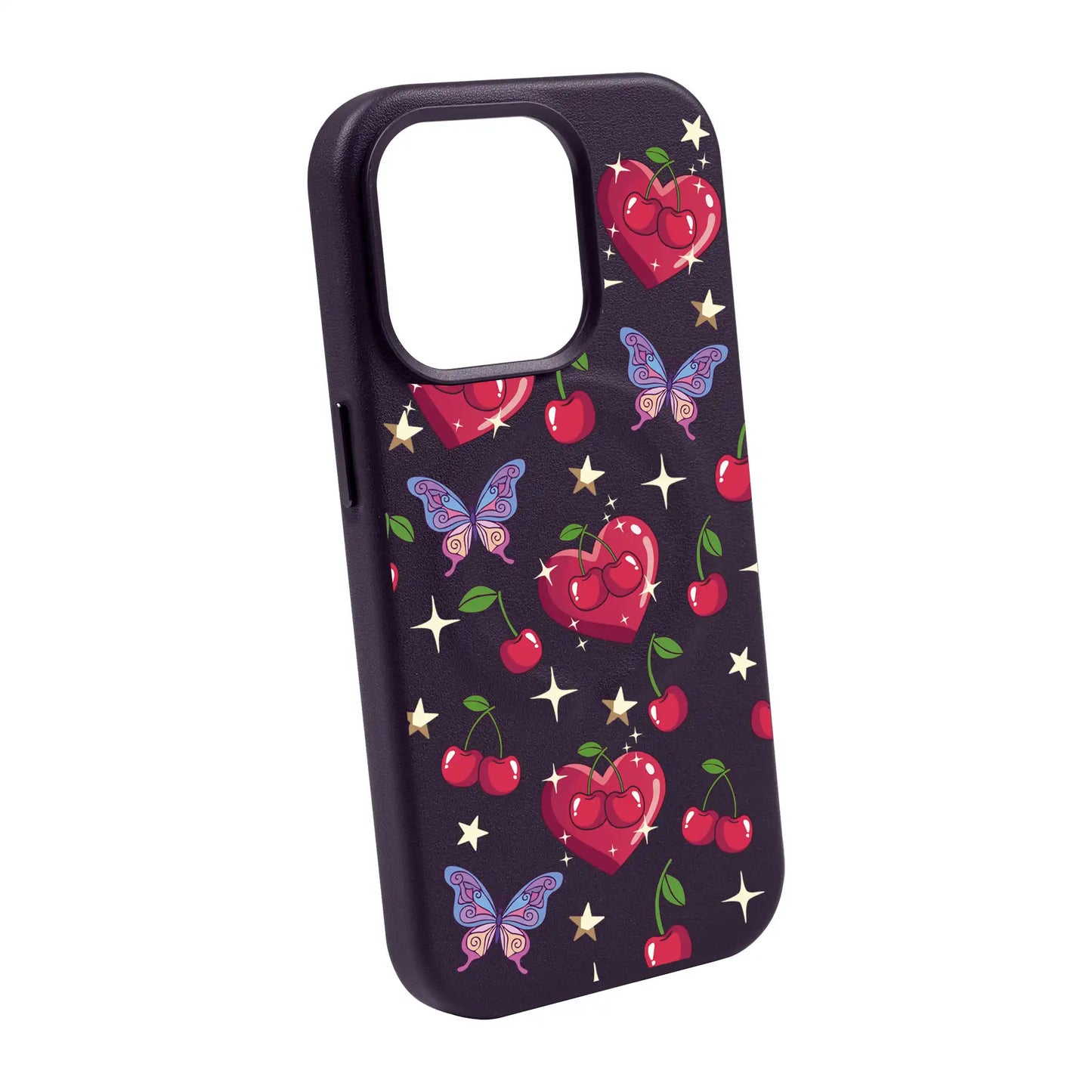 HEART GARDEN-Leather Kılıf MagSafe Özellikli - iPhone 14