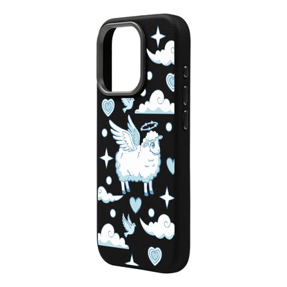 FLYING SHEEP-Leather Premium Kılıf MagSafe Özellikli - iPhone 13