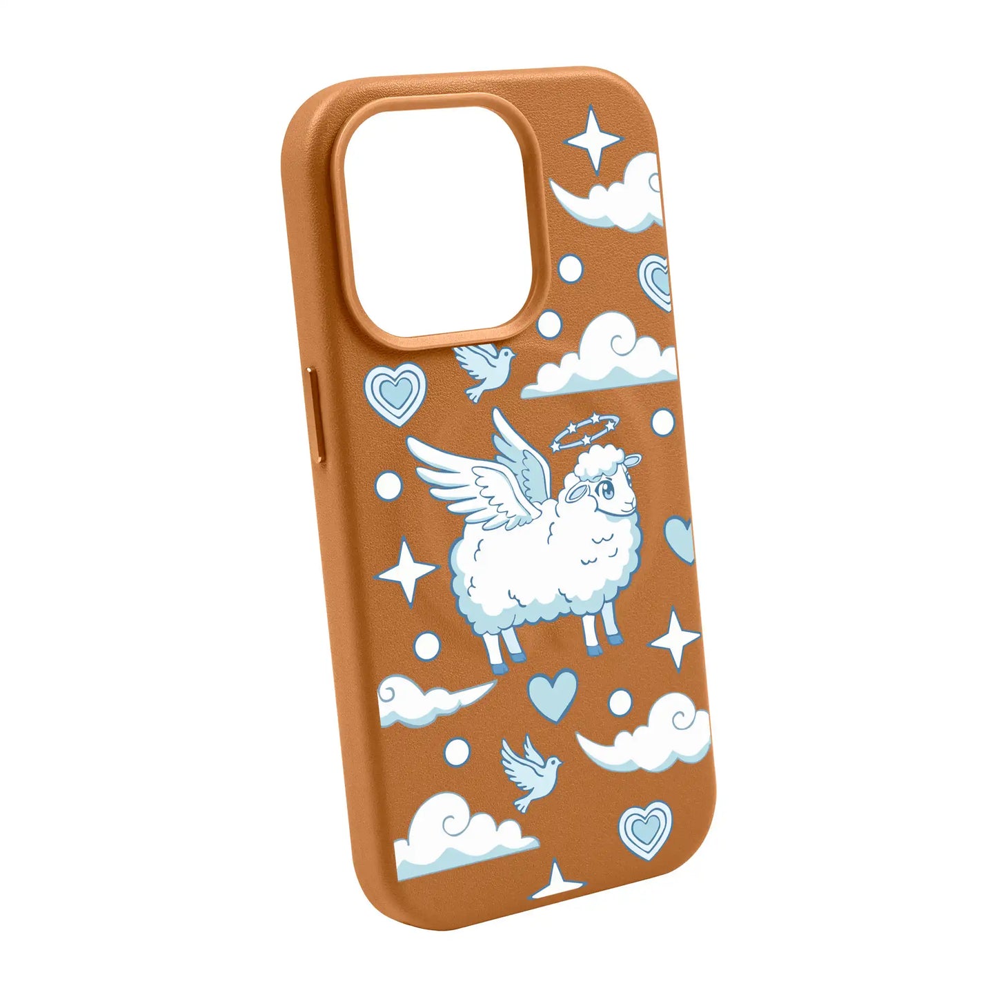 FLYING SHEEP-Leather Kılıf MagSafe Özellikli - iPhone 11