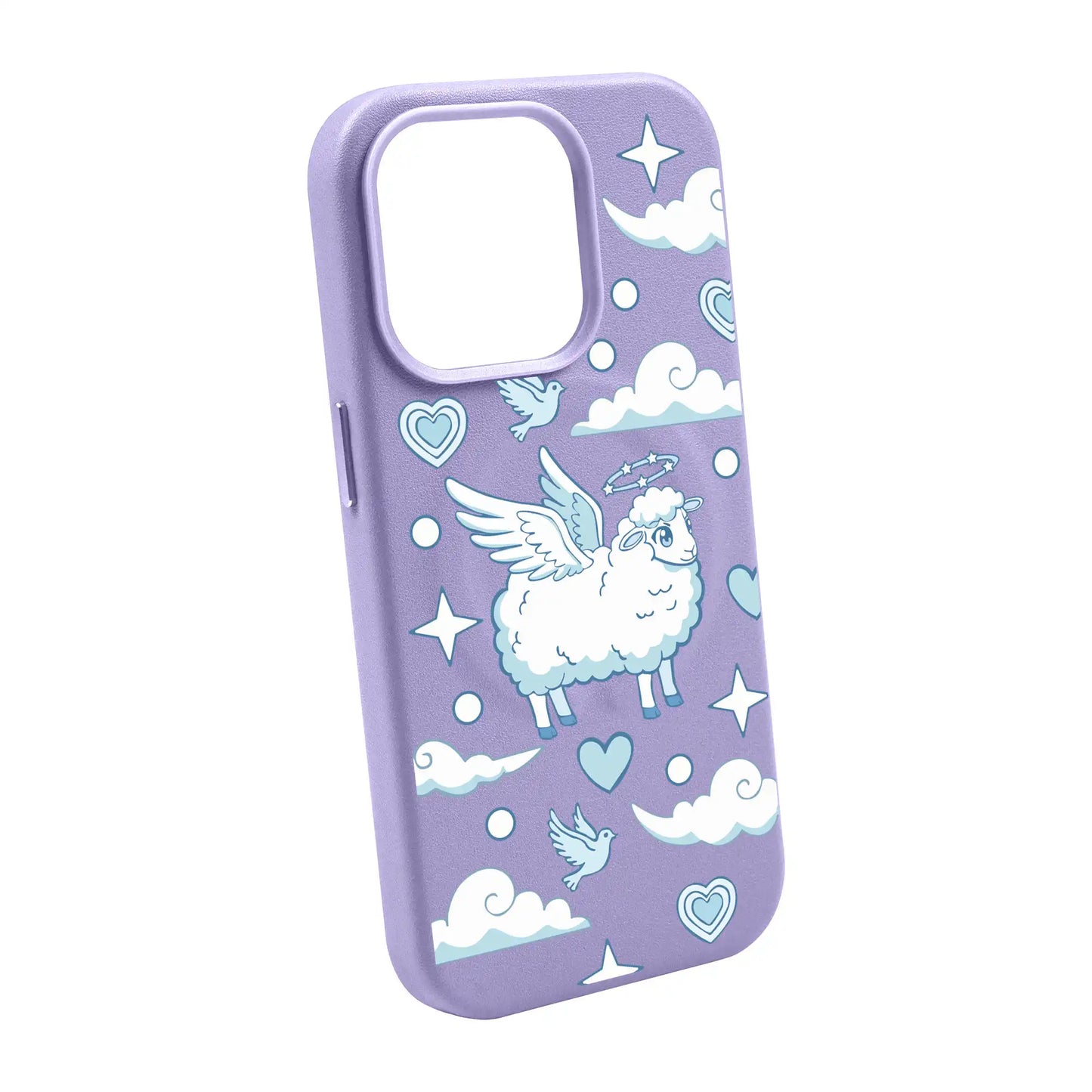 FLYING SHEEP-Leather Kılıf MagSafe Özellikli - iPhone 14