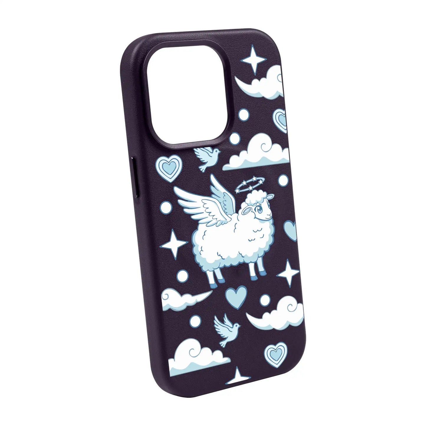 FLYING SHEEP-Leather Kılıf MagSafe Özellikli - iPhone 14