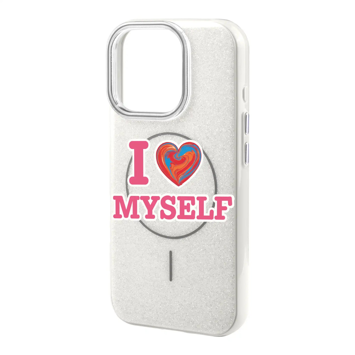 I LOVE MYSELF-Radiant Kılıf MagSafe Özellikli - iPhone 15 Pro Max