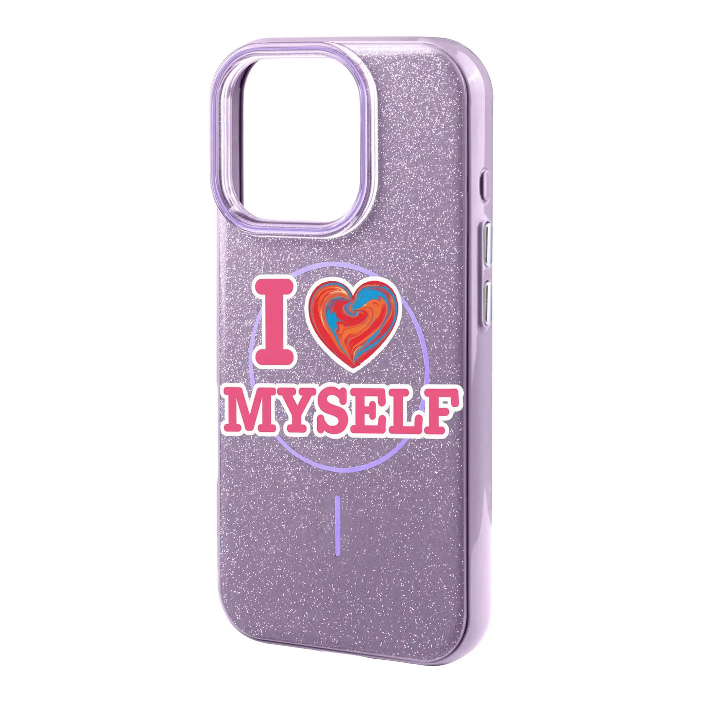 I LOVE MYSELF-Radiant Kılıf MagSafe Özellikli - iPhone 15 Pro Max