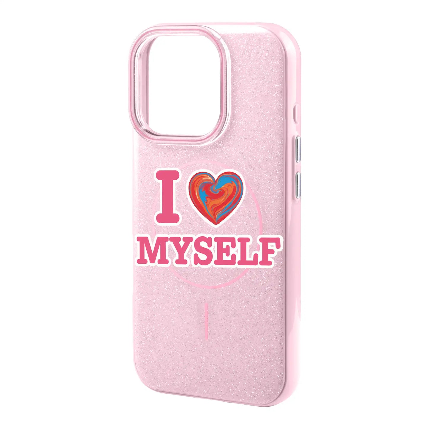 I LOVE MYSELF-Radiant Kılıf MagSafe Özellikli - iPhone 15 Pro Max