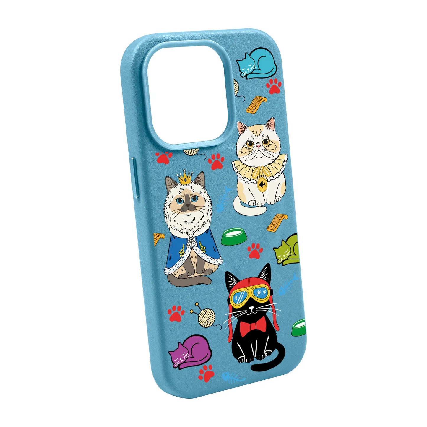 ROYAL CATS-iPhone 14 Pro Leather Kılıf MagSafe Özellikli