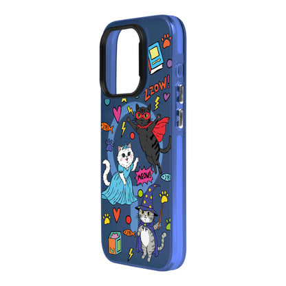 FANTASTIC CATS-iPhone 14 Plus Hold Kılıf MagSafe Özellikli