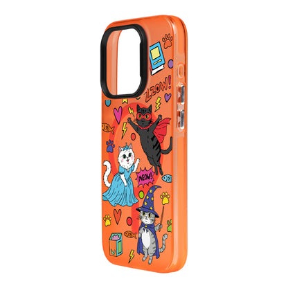 FANTASTIC CATS-iPhone 12 Hold Kılıf MagSafe Özellikli