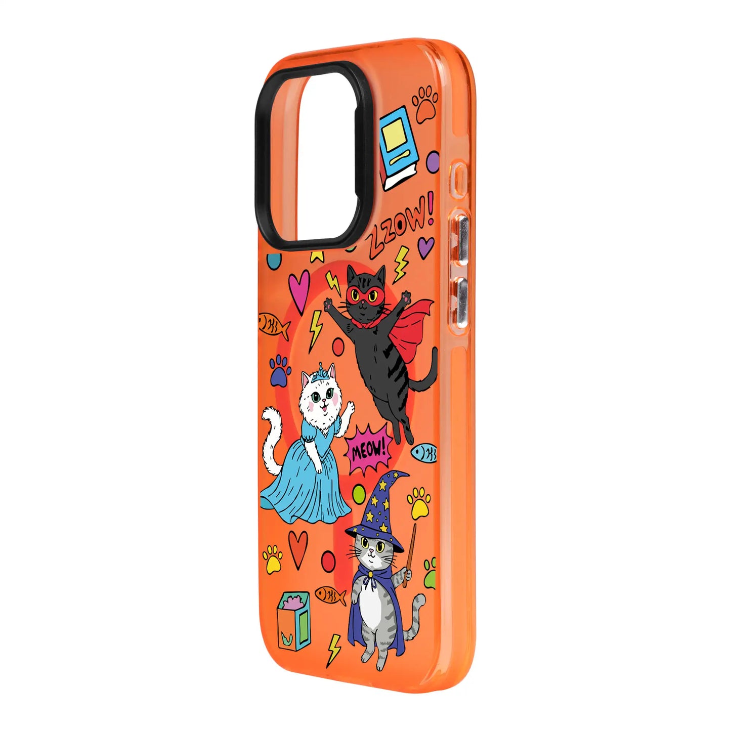 FANTASTIC CATS-iPhone 11 Hold Kılıf MagSafe Özellikli