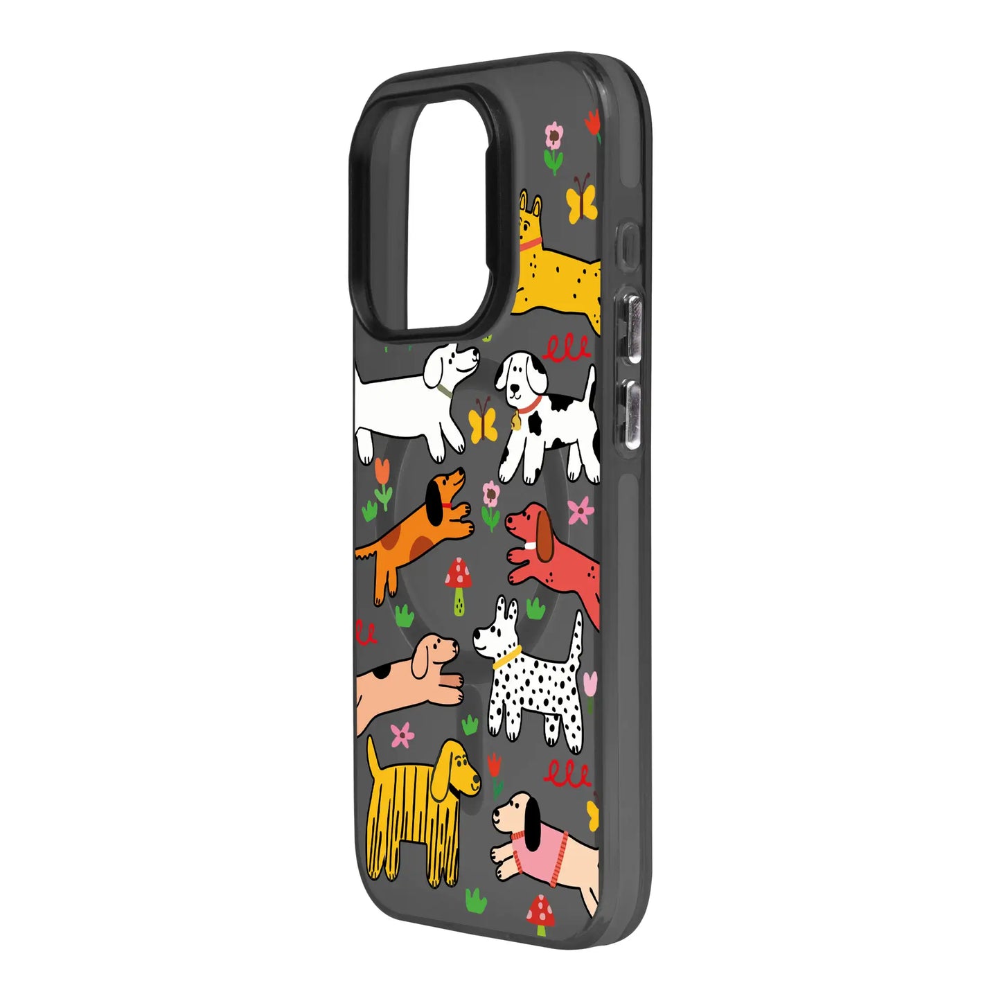 CHEERFUL DOGS-iPhone 11 Hold Kılıf MagSafe Özellikli