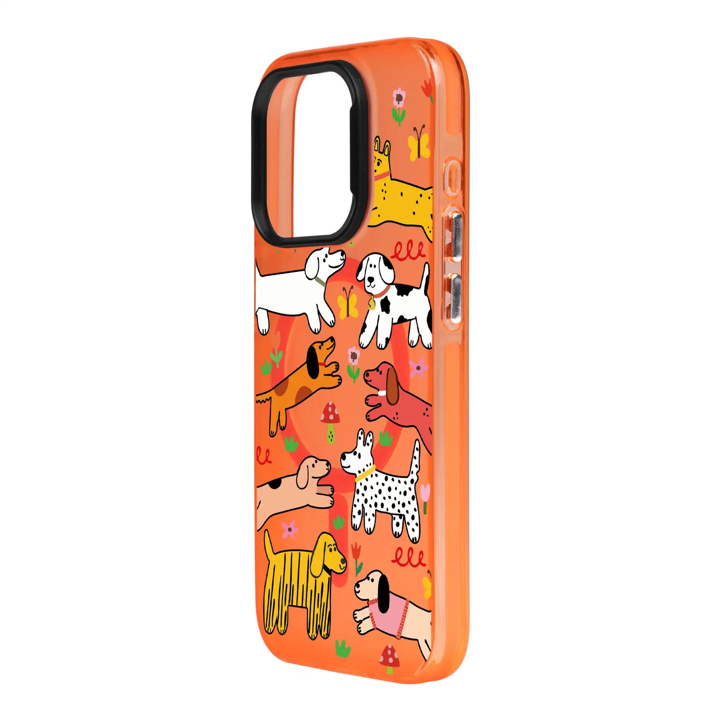 CHEERFUL DOGS-iPhone 14 Pro Max Hold Kılıf MagSafe Özellikli