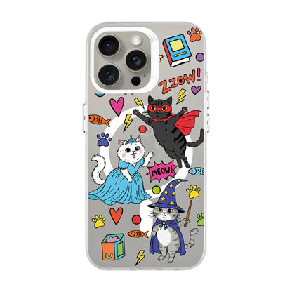 FANTASTIC CATS-iPhone 11 Hold Kılıf MagSafe Özellikli