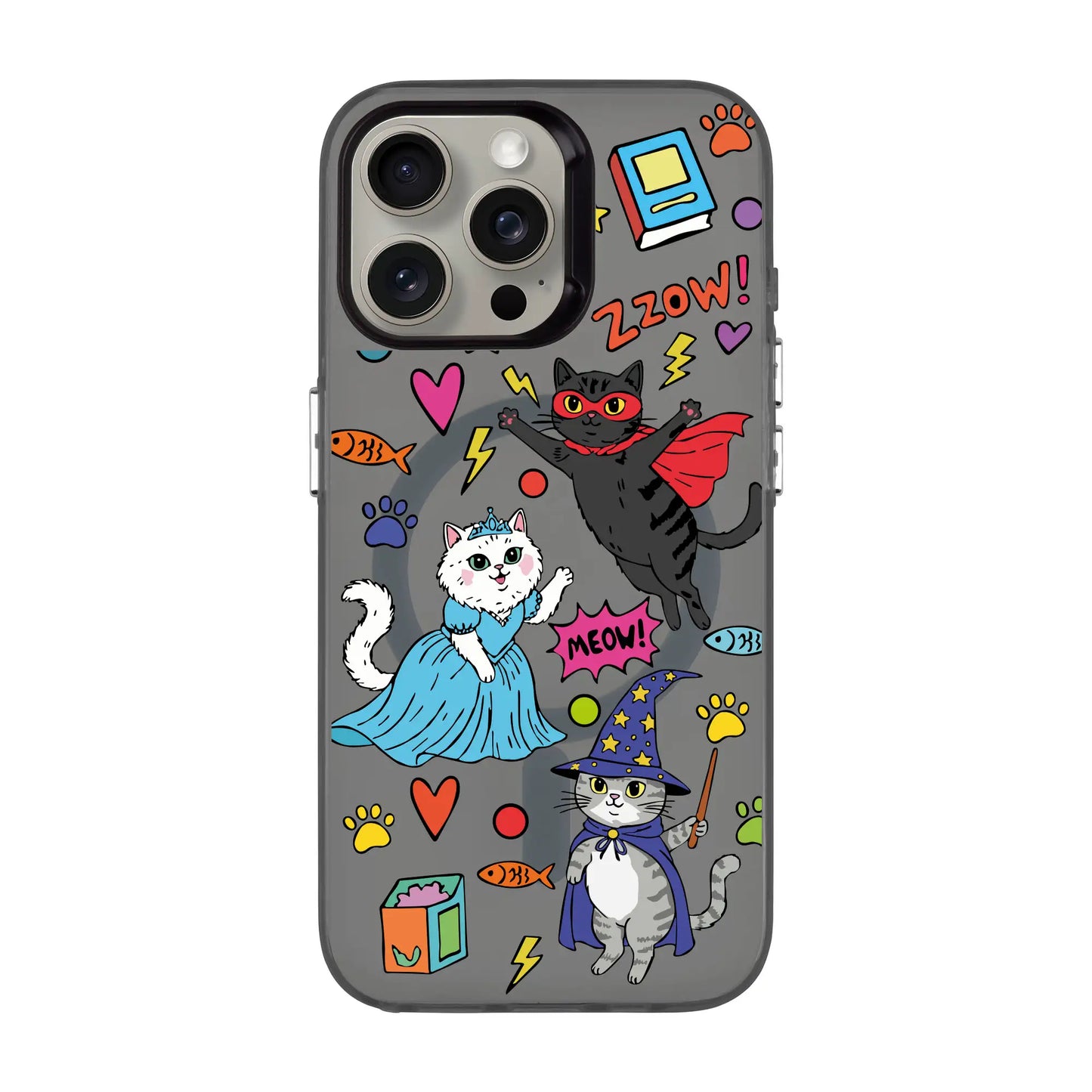 FANTASTIC CATS-iPhone 12 Pro Max Hold Kılıf MagSafe Özellikli