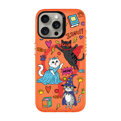 FANTASTIC CATS-iPhone 12 Hold Kılıf MagSafe Özellikli