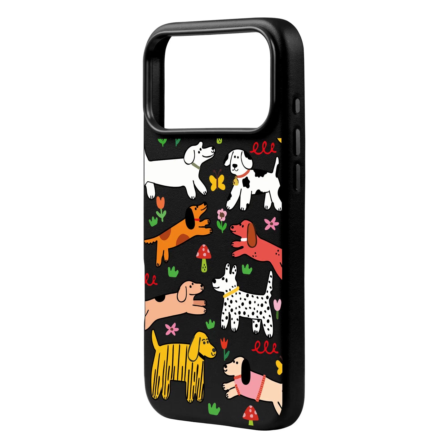 CHEERFUL DOGS-iPhone 17 Signature Leather Kılıf MagSafe Özellikli