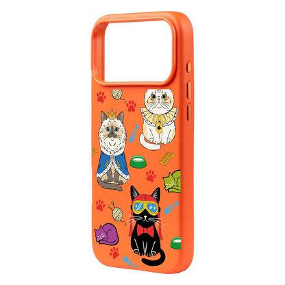 ROYAL CATS-iPhone 17 Signature Leather Kılıf MagSafe Özellikli