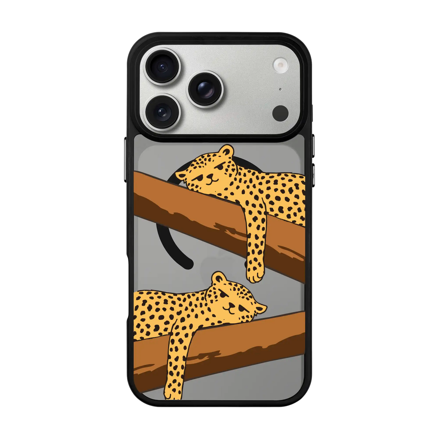 LEOPARD SIESTA-Blur Kılıf MagSafe Özellikli - iPhone 17 Pro Max