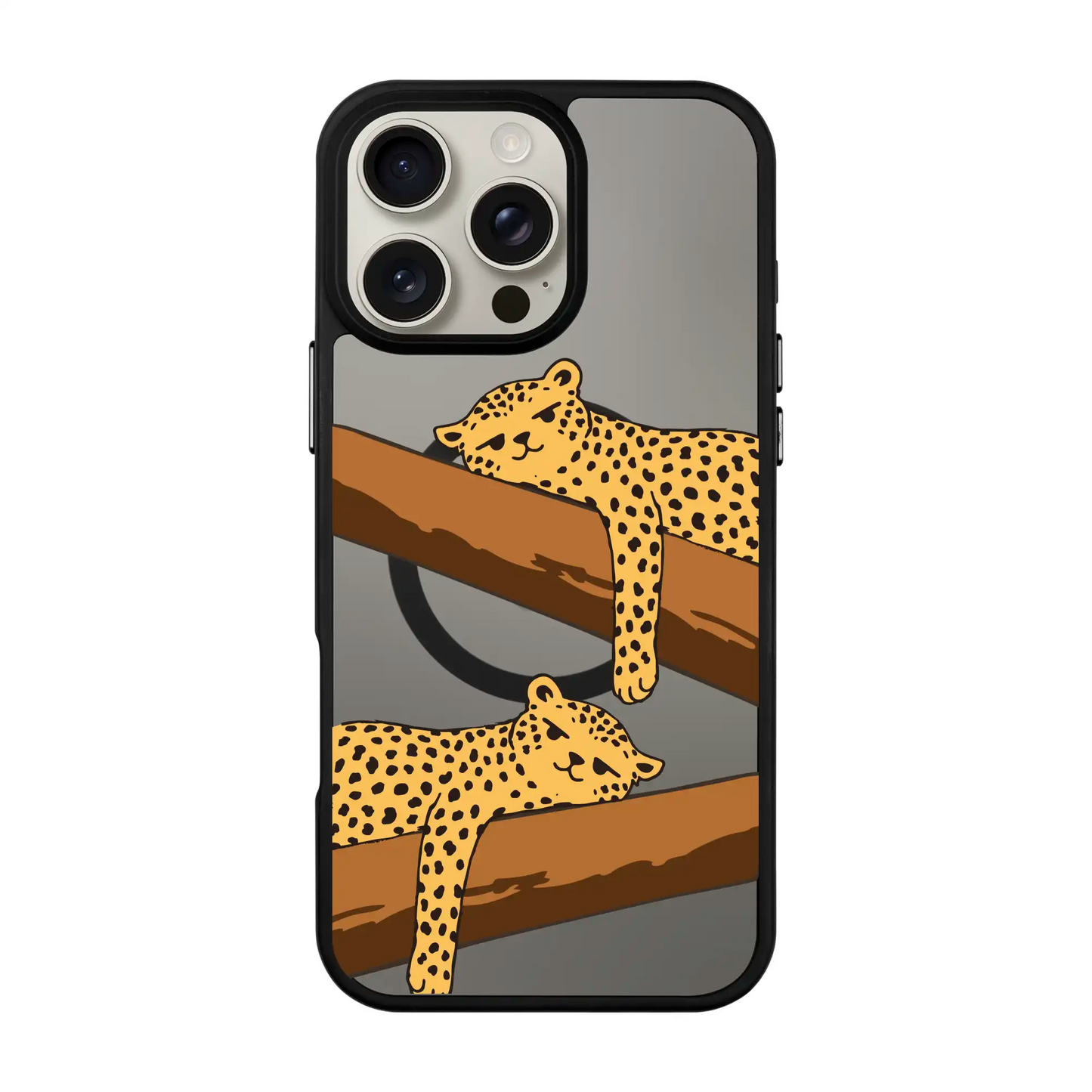LEOPARD SIESTA-Blur Kılıf MagSafe Özellikli - iPhone 13 Pro Max