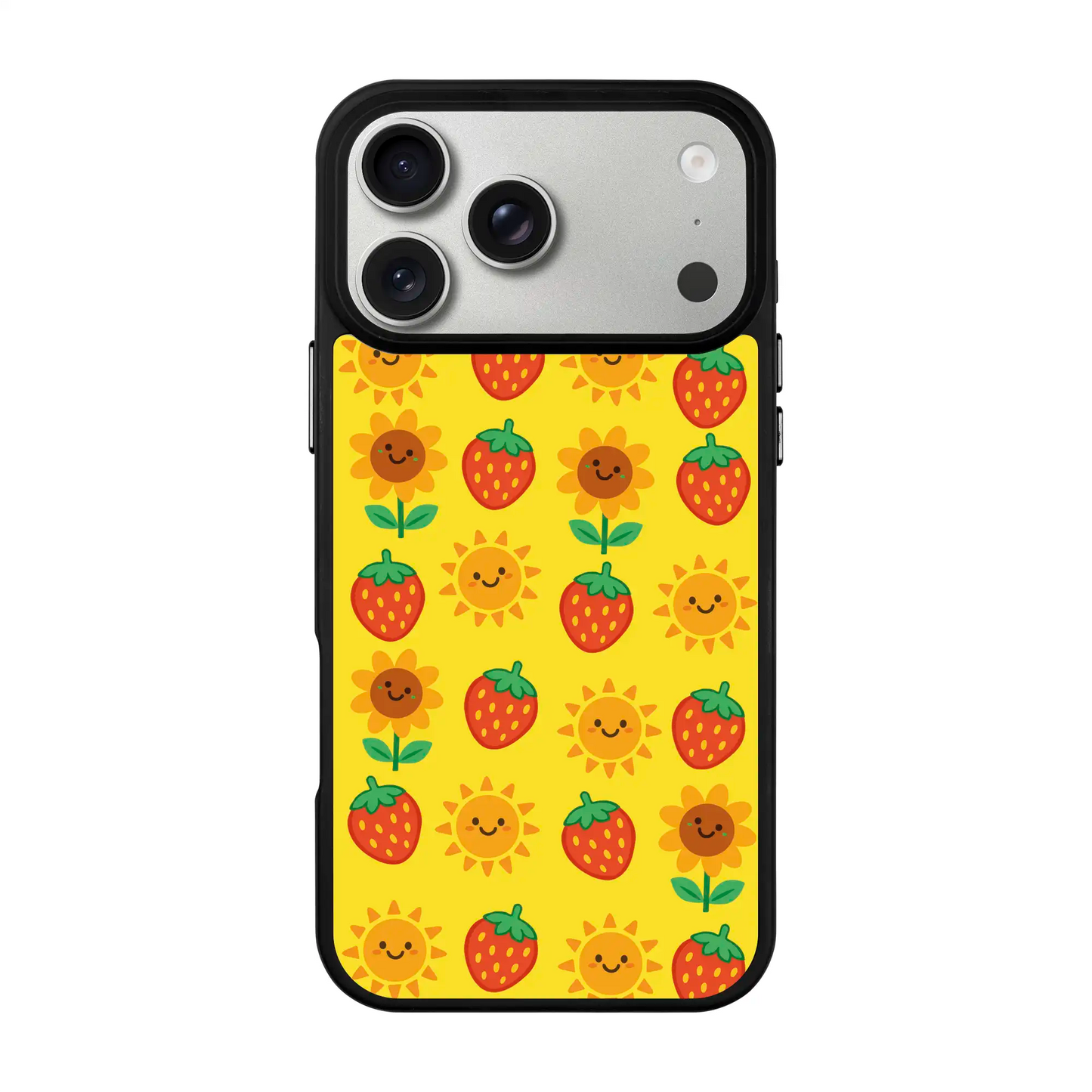HAPPY BERRY BLOOM-Blur Kılıf MagSafe Özellikli - iPhone 17 Pro Max