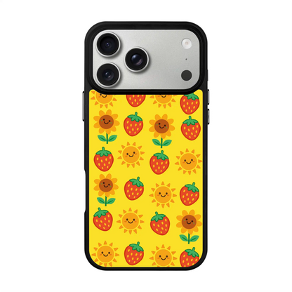HAPPY BERRY BLOOM-Blur Kılıf MagSafe Özellikli - iPhone 17 Pro Max