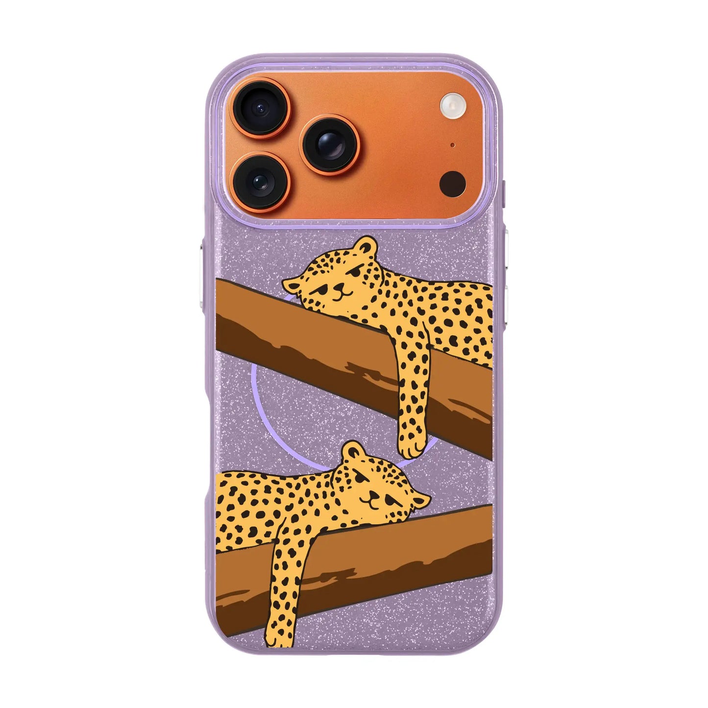 LEOPARD SIESTA-Radiant Kılıf MagSafe Özellikli - iPhone 17 Pro Max