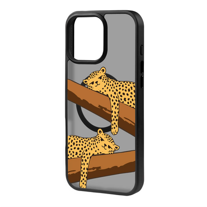 LEOPARD SIESTA-Blur Kılıf MagSafe Özellikli - iPhone 13 Pro Max