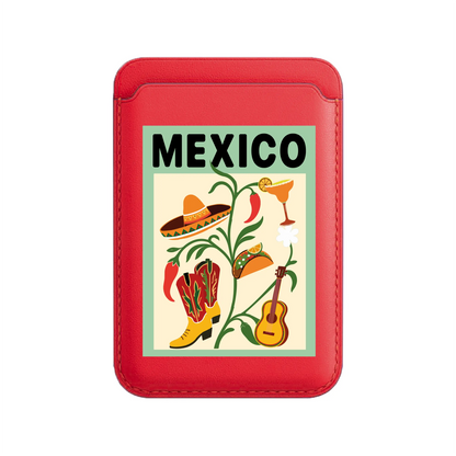 I AM MEXICAN-Leather Kartlık