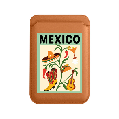 I AM MEXICAN-Leather Kartlık
