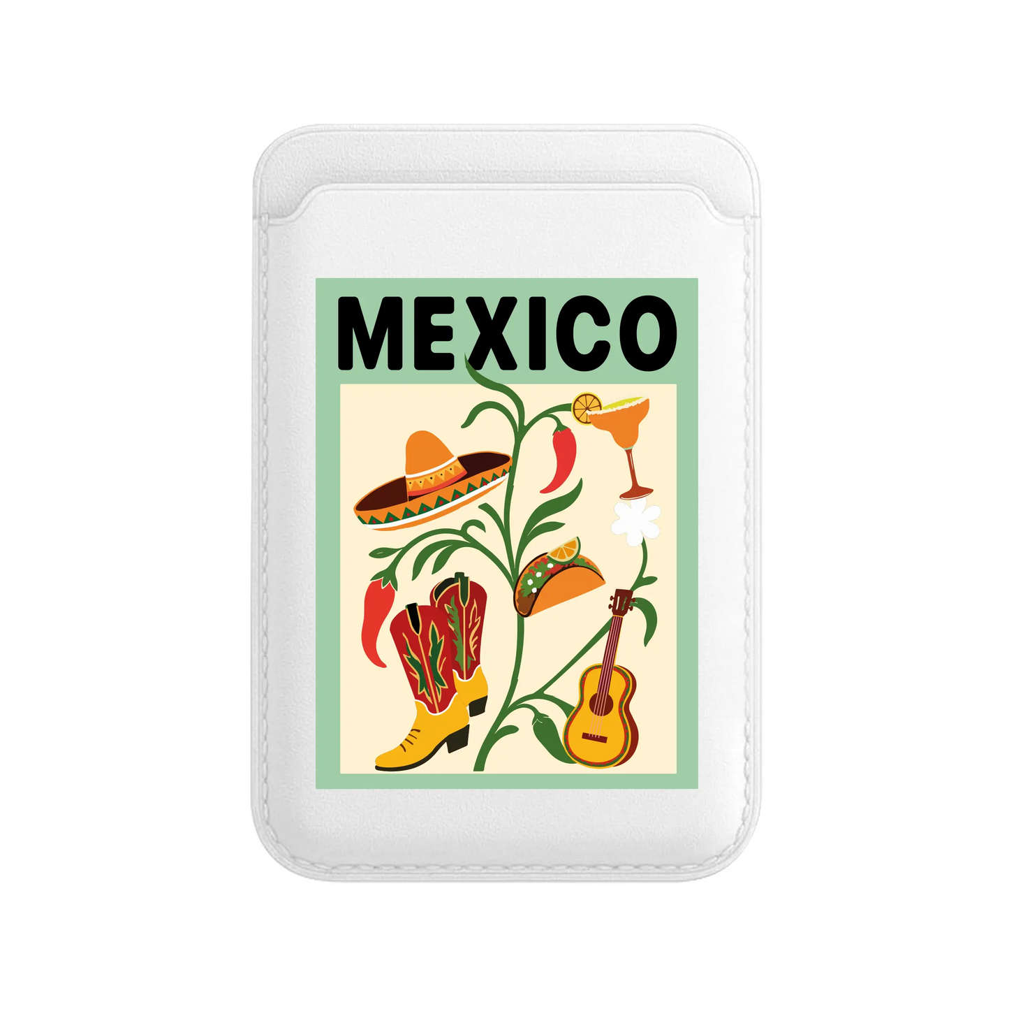 I AM MEXICAN-Leather Kartlık