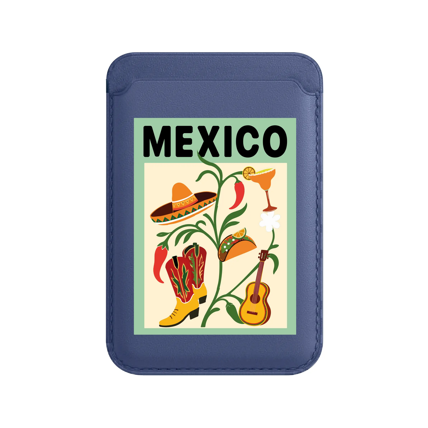 I AM MEXICAN-Leather Kartlık