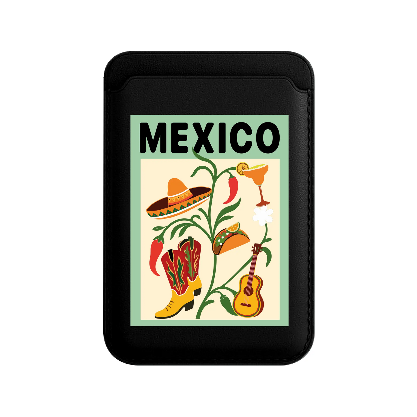I AM MEXICAN-Leather Kartlık