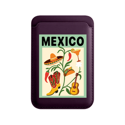 I AM MEXICAN-Leather Kartlık