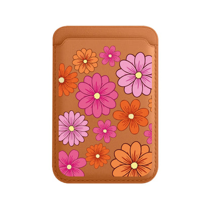 FLOWER POP-Leather Kartlık