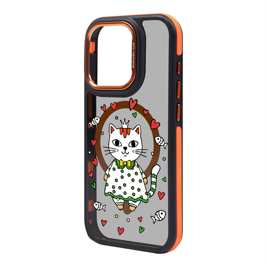 PRINCESS CAT-iPhone 15 Pro Max Dark Kılıf MagSafe Özellikli