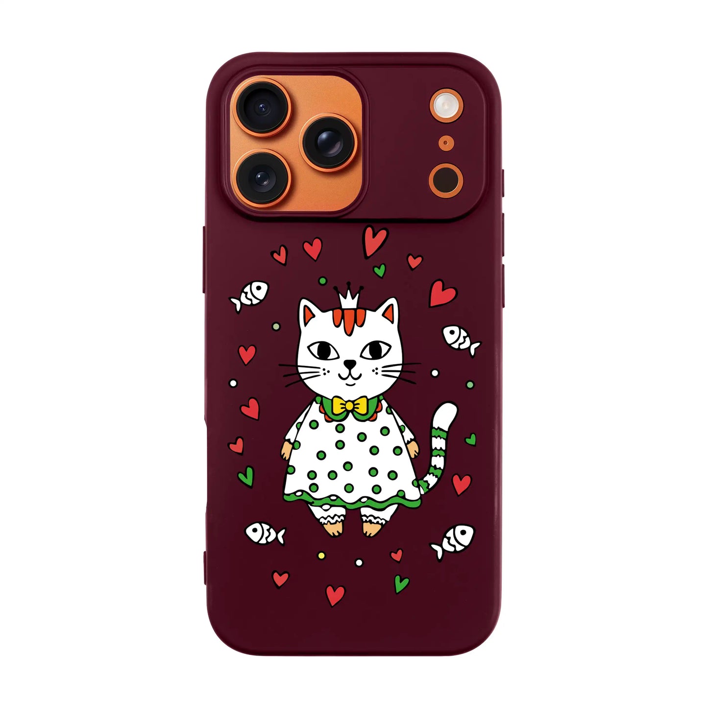 PRINCESS CAT-Ultra Silikon Kılıf-iPhone 17