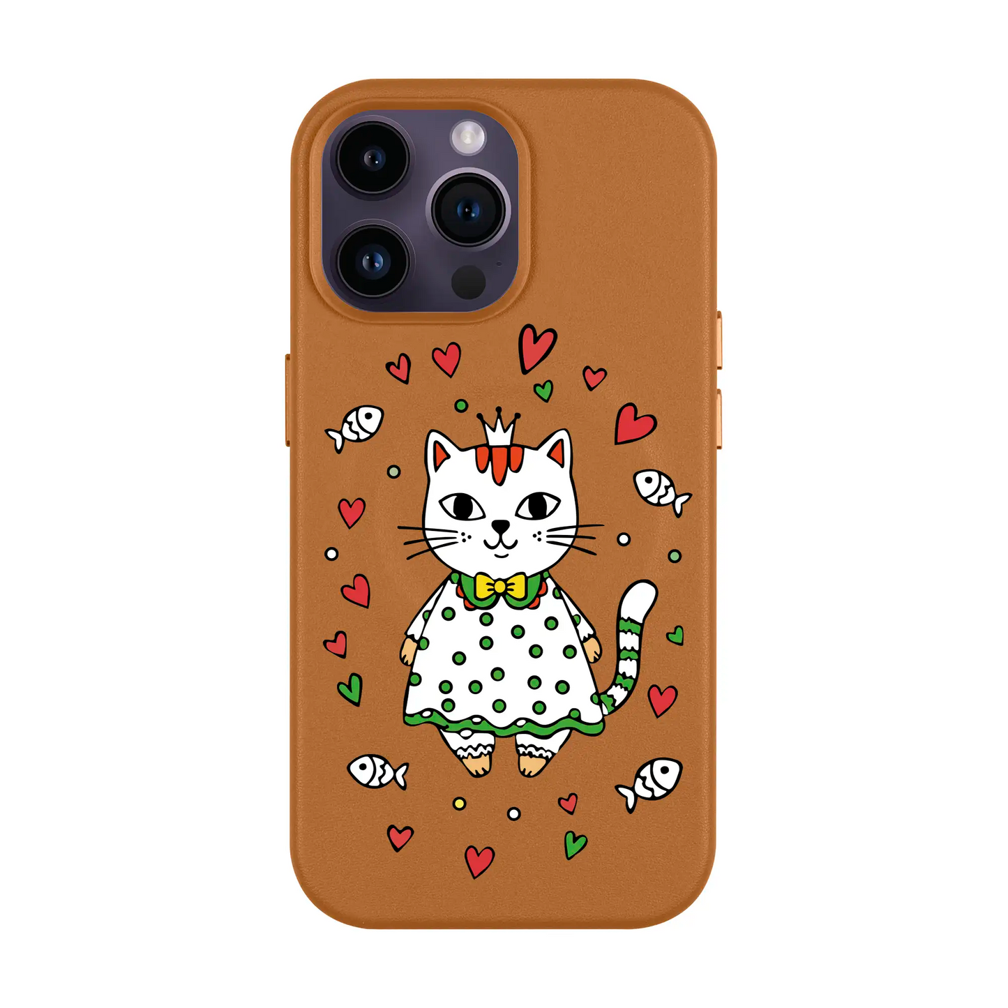PRINCESS CAT-iPhone 11 Leather Kılıf MagSafe Özellikli