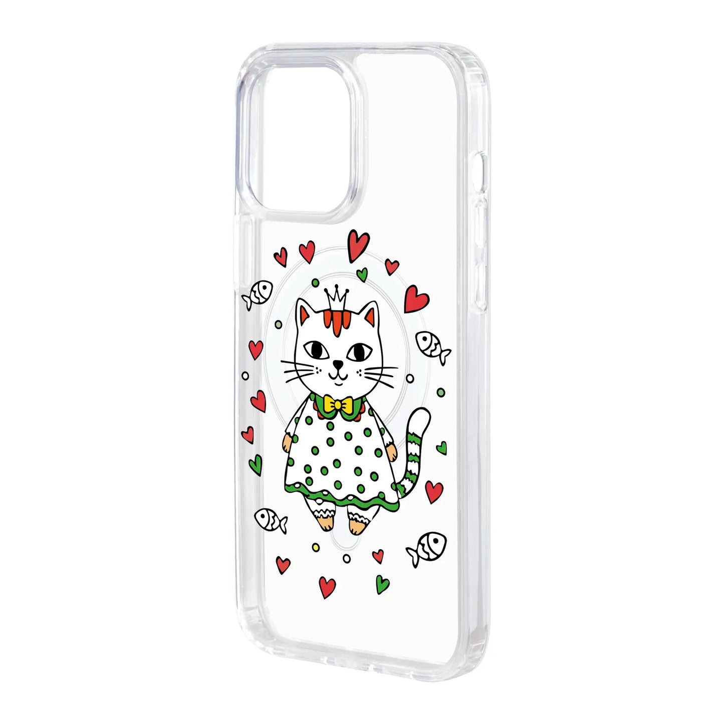 PRINCESS CAT-iPhone 15 Pro Solid Kılıf MagSafe Özellikli